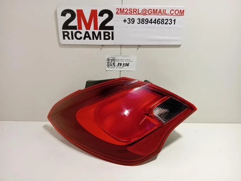 Fanale POST DX 39068622 Opel Corsa E 2014