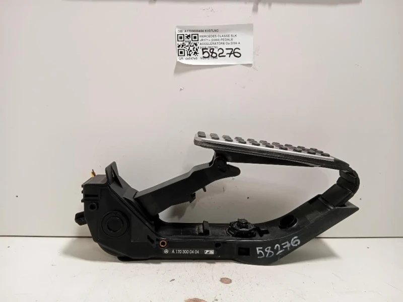 Pedale Acceleratore A1703000404 Mercedes Classe SLK R171 2004