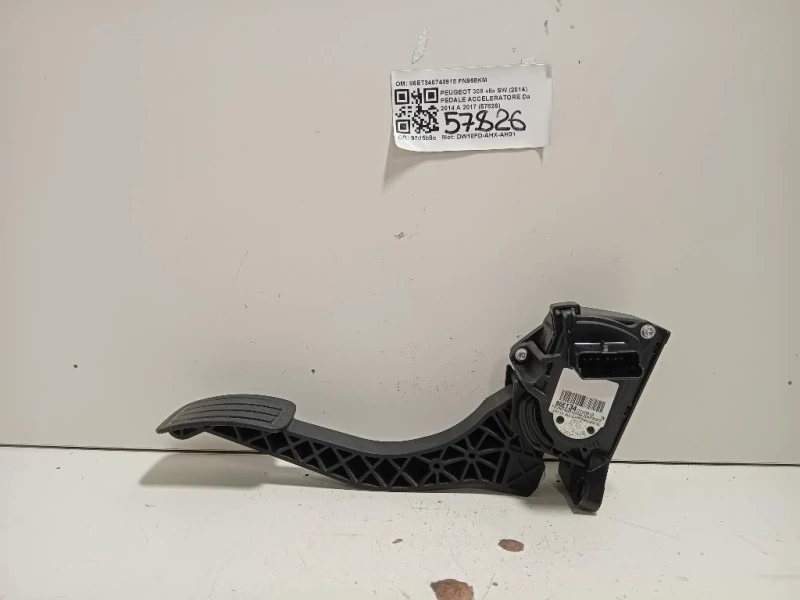 Pedale Acceleratore 86ET340740918 Peugeot 308 II SW 2014