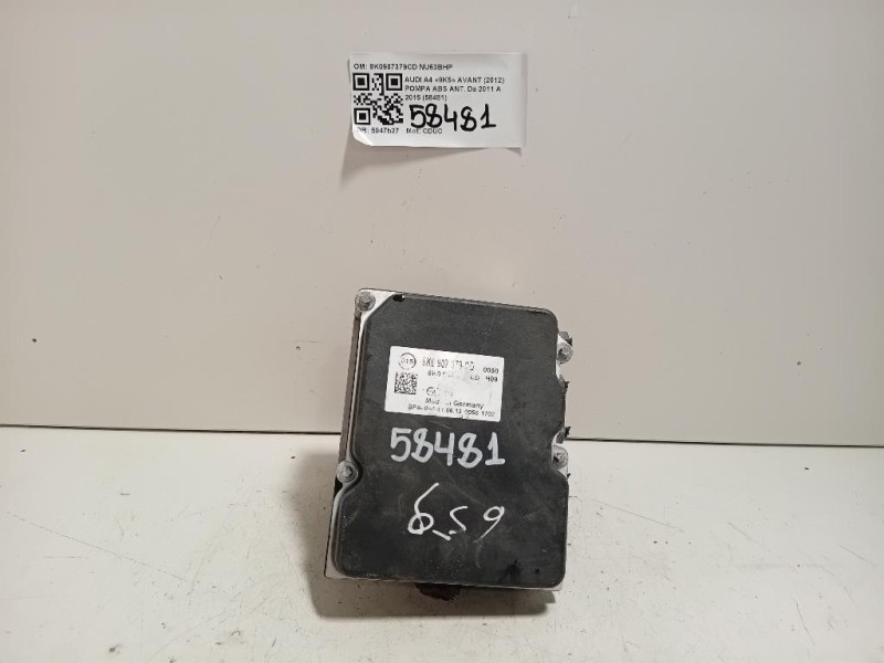 Pompa ABS ANT 8K0907379CD Audi A4 8K5 Avant 2012