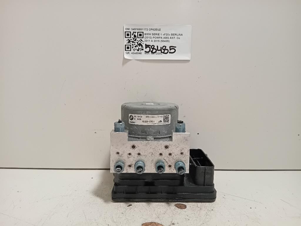 Pompa ABS ANT 34516881172 Bmw Serie 1 F20 Berlina 2012