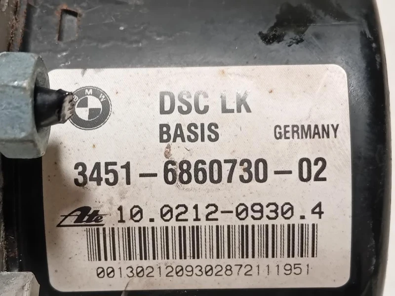 Pompa ABS ANT 3451686073002 Bmw Serie 3 F30 Berlina 2012
