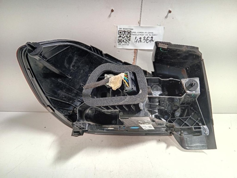 Fanale POST DX 9829317880 Opel Corsa F 2019