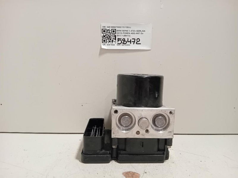 Pompa ABS ANT 3451686073002 Bmw Serie 3 F30 Berlina 2012