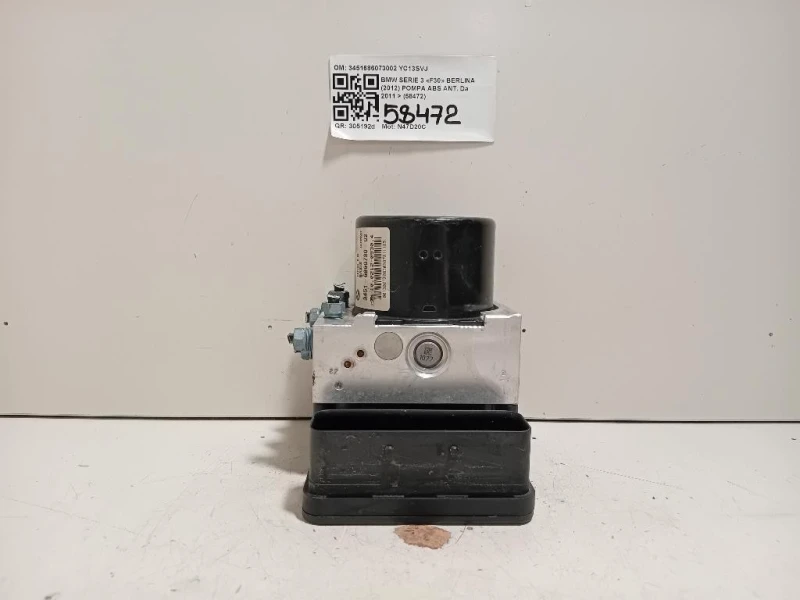 Pompa ABS ANT 3451686073002 Bmw Serie 3 F30 Berlina 2012