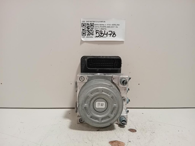 Pompa ABS ANT 34516875813 Bmw Serie 3 F30 Berlina 2012