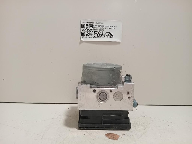 Pompa ABS ANT 34516875813 Bmw Serie 3 F30 Berlina 2012