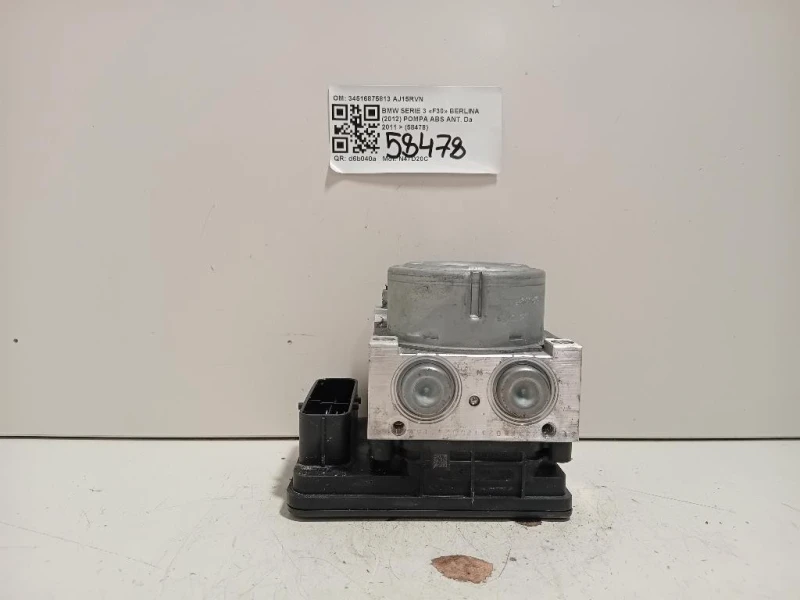 Pompa ABS ANT 34516875813 Bmw Serie 3 F30 Berlina 2012