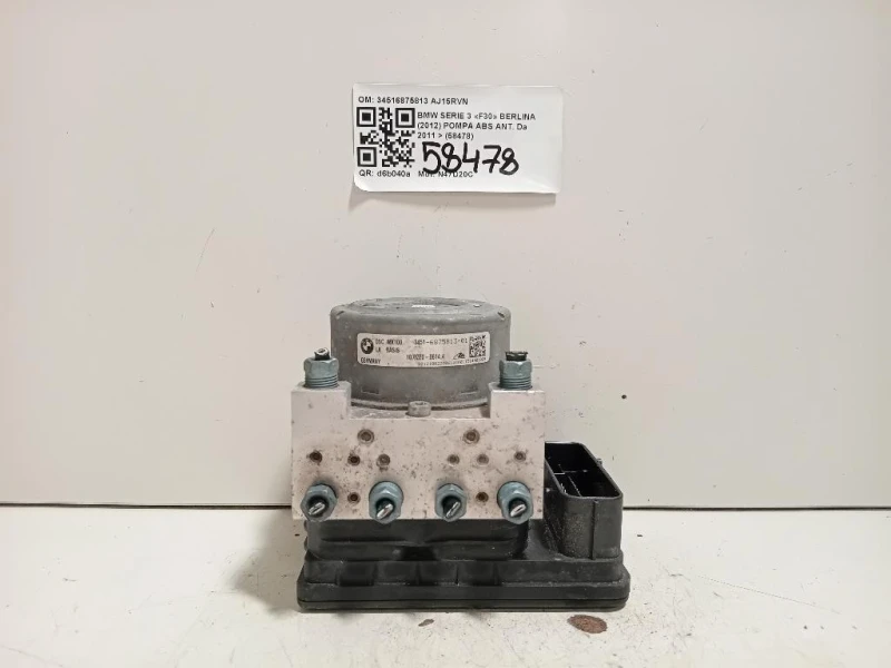 Pompa ABS ANT 34516875813 Bmw Serie 3 F30 Berlina 2012