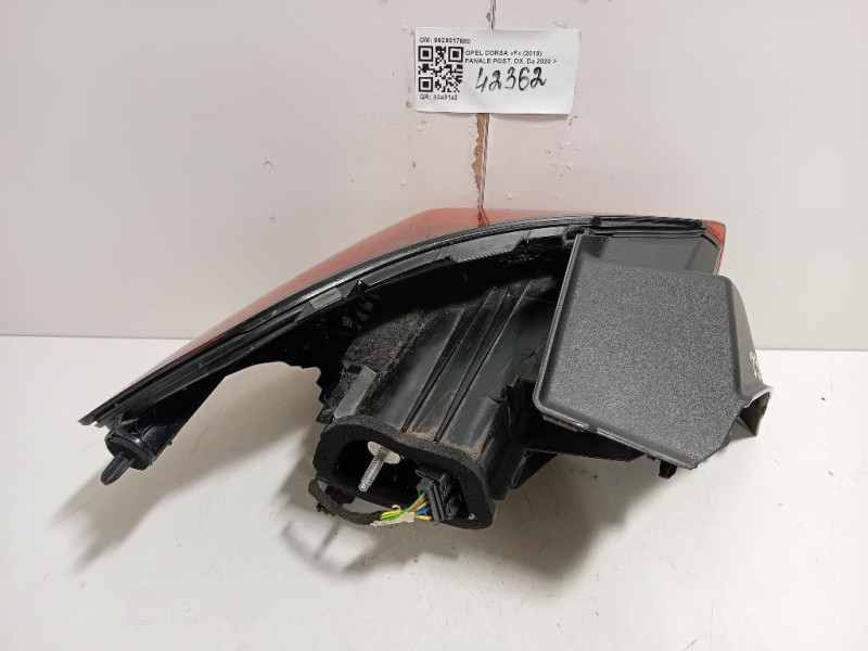 Fanale POST DX 9829317880 Opel Corsa F 2019