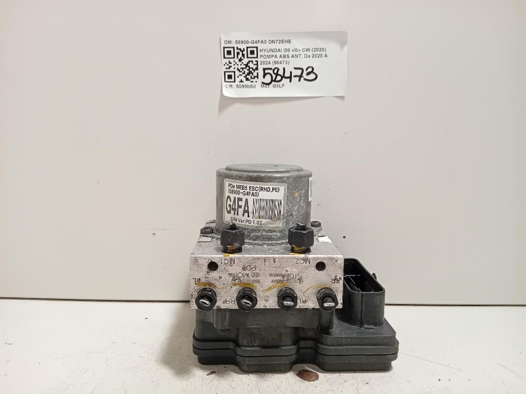 Pompa ABS ANT 58900-G4FA0 Hyundai I30 III CW 2020