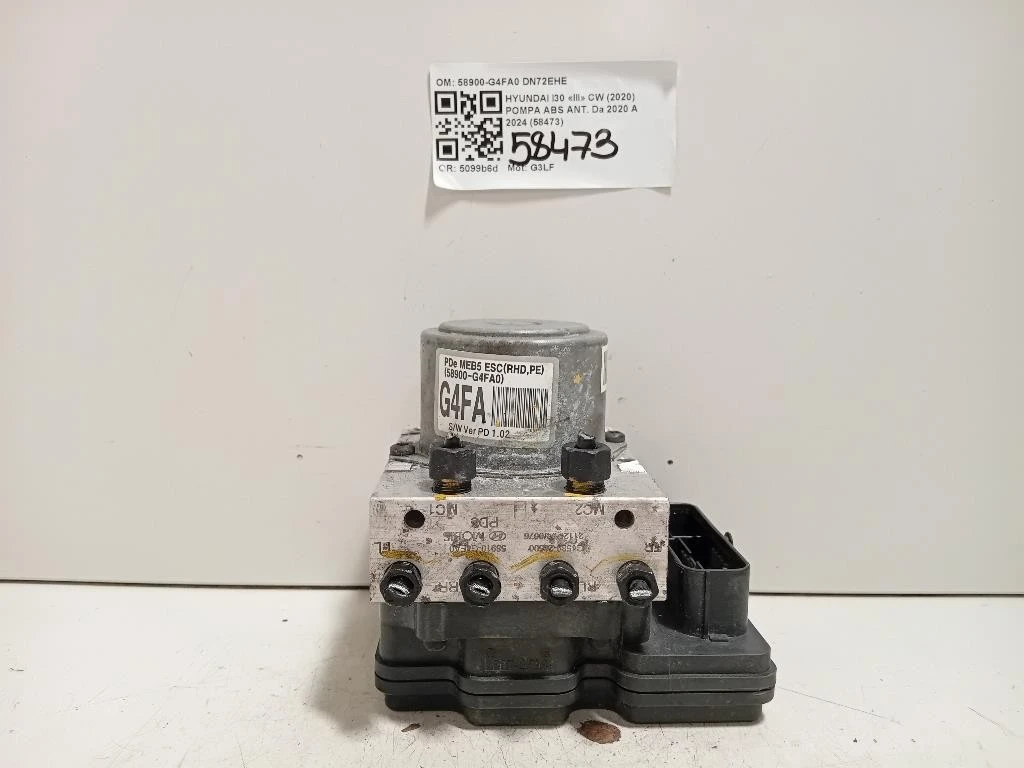 Pompa ABS ANT 58900-G4FA0 Hyundai I30 III CW 2020