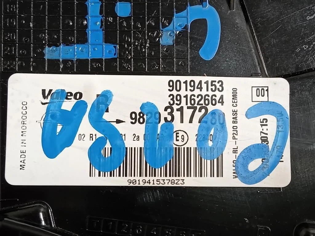 Fanale POST DX 9829317280 Opel Corsa F 2019