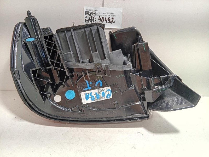 Fanale POST DX 9829317280 Opel Corsa F 2019