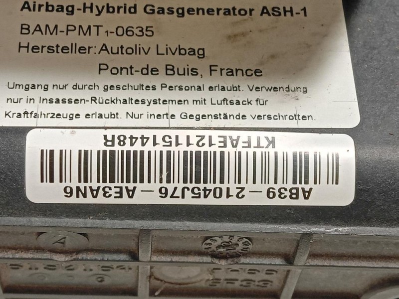 Air-bag Ginocchia DX AB39-21045G76-AE Ford Ranger IV 2012