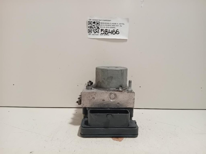 Pompa ABS ANT A0094316412 Mercedes Classe A W176 2013