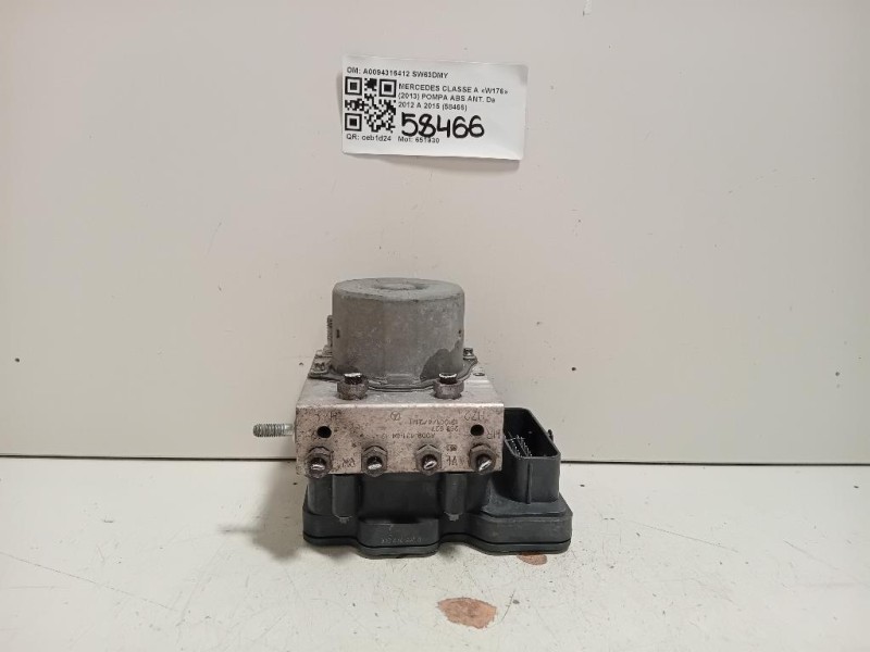 Pompa ABS ANT A0094316412 Mercedes Classe A W176 2013