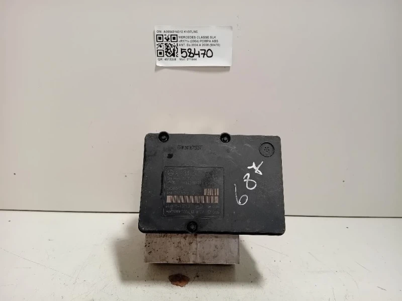 Pompa ABS ANT A0054314312 Mercedes Classe SLK R171 2004