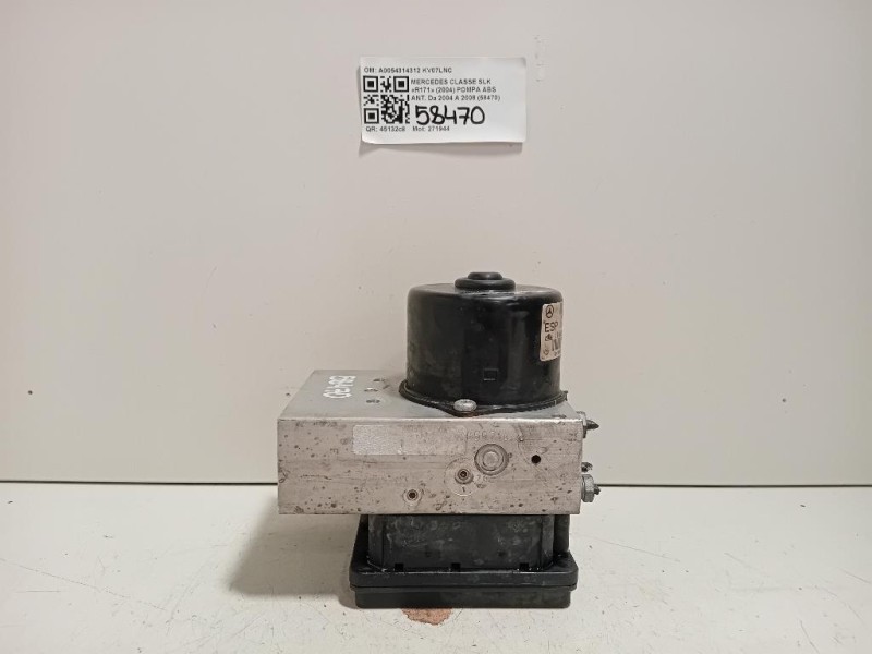 Pompa ABS ANT A0054314312 Mercedes Classe SLK R171 2004