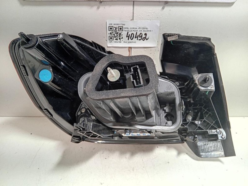 Fanale POST DX 9829317280 Opel Corsa F 2019