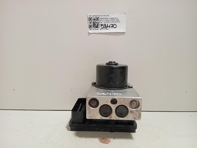Pompa ABS ANT A0054314312 Mercedes Classe SLK R171 2004