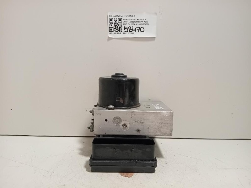 Pompa ABS ANT A0054314312 Mercedes Classe SLK R171 2004