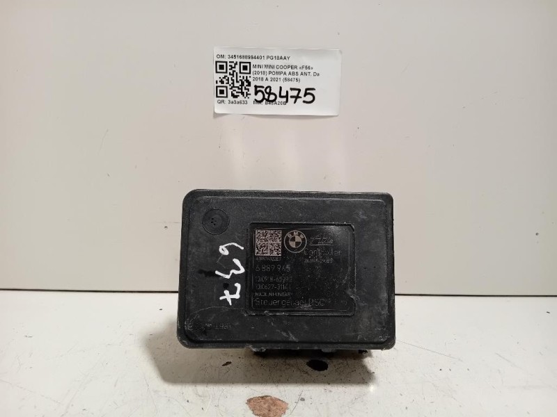 Pompa ABS ANT 3451688994401 Mini MINI Cooper F56 2018