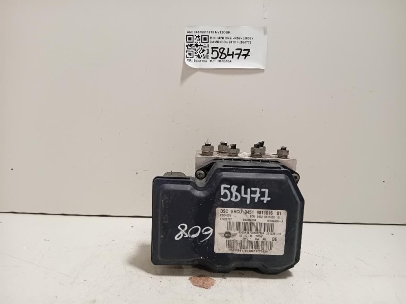 Pompa ABS ANT 34519811616 Mini MINI ONE R56 2007