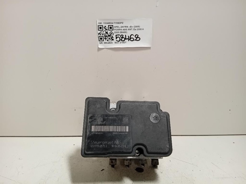 Pompa ABS ANT 13246534 Opel Zafira B 2005