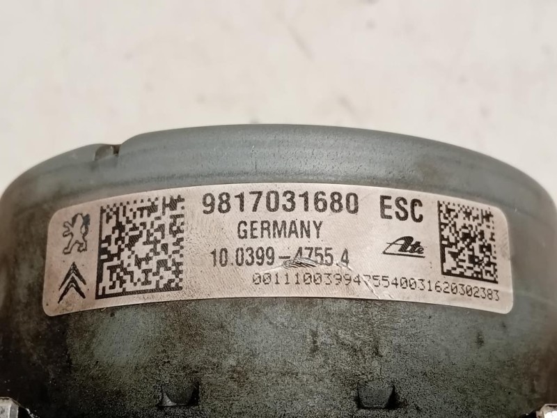 Pompa ABS ANT 9817031680 Peugeot 2008 I 2016