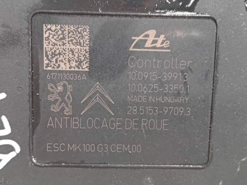 Pompa ABS ANT 9817961280 Peugeot 2008 II 2020