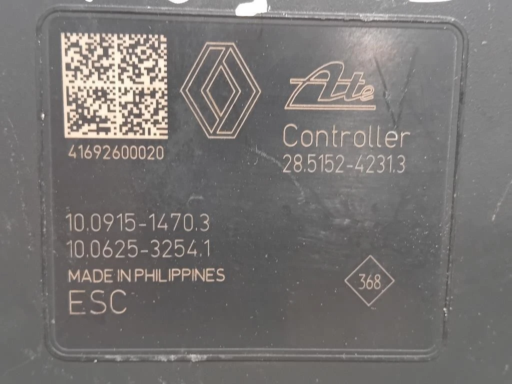 Pompa ABS ANT 476604349R Renault Mégane IV 2016