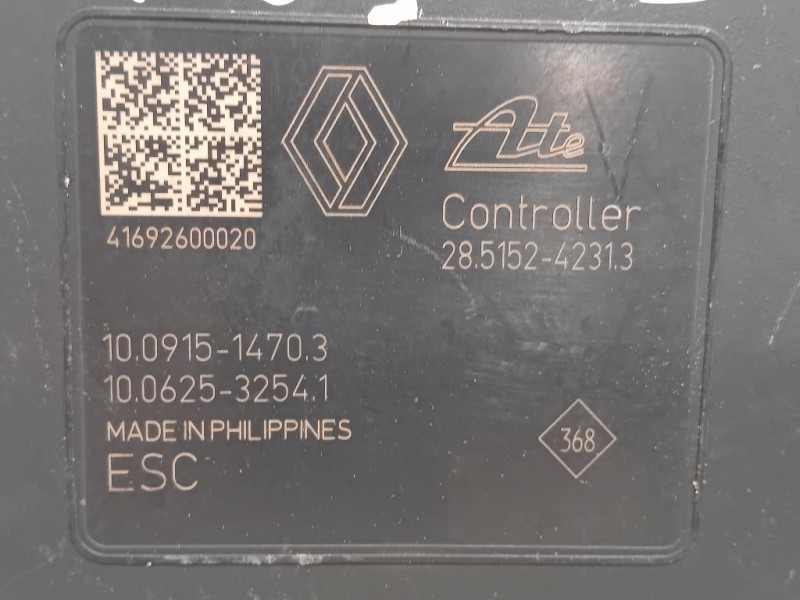 Pompa ABS ANT 476604349R Renault Mégane IV 2016