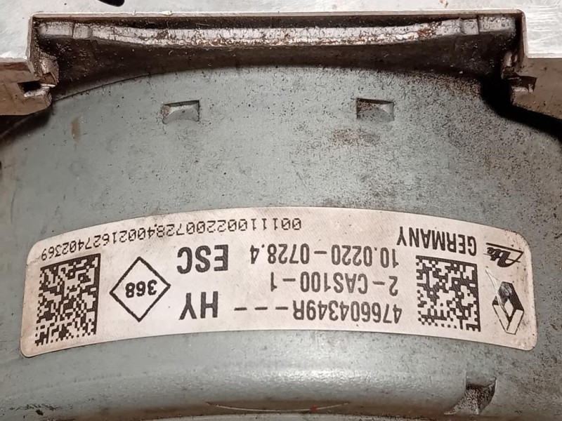 Pompa ABS ANT 476604349R Renault Mégane IV 2016