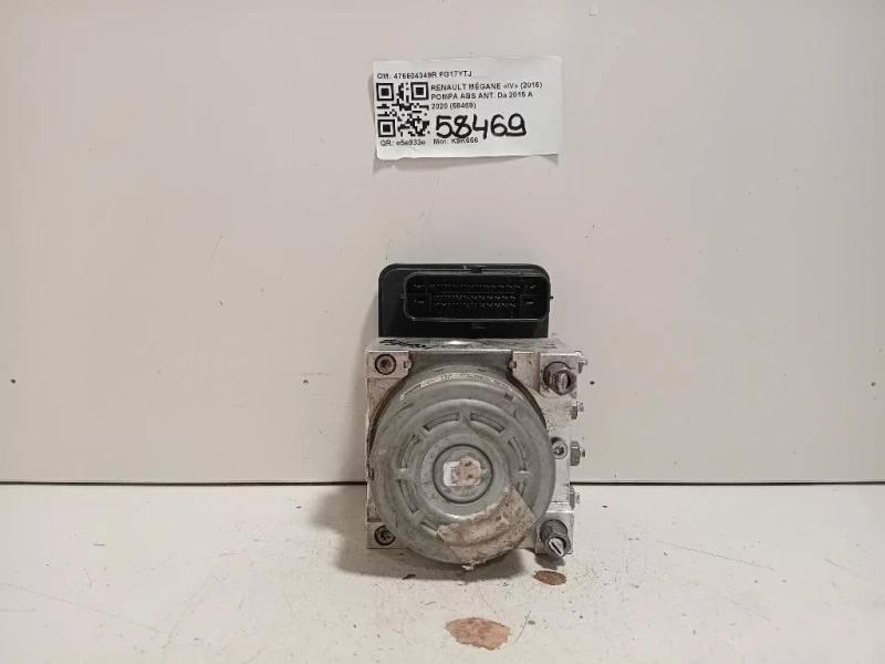 Pompa ABS ANT 476604349R Renault Mégane IV 2016