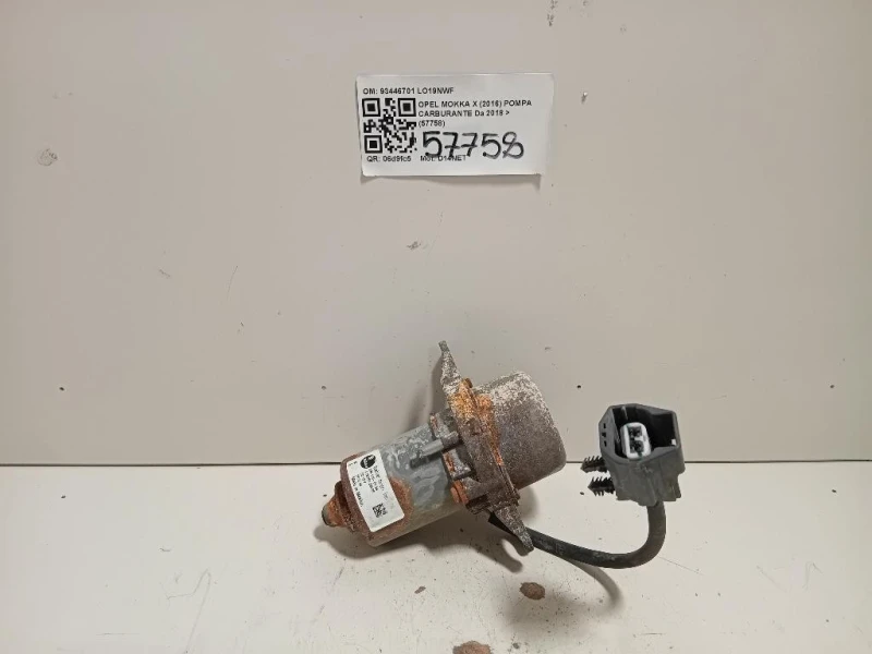 Pompa Carburante 93446701 Opel Mokka X 2016