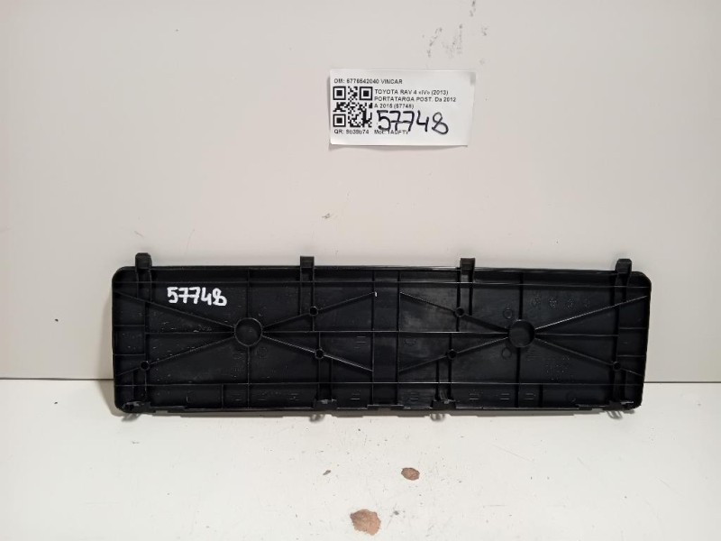 Portatarga POST 6776542040 Toyota RAV 4 IV 2013