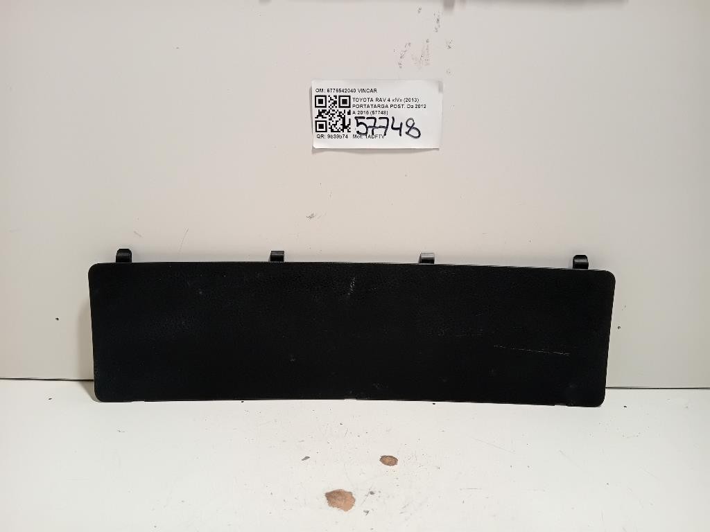 Portatarga POST 6776542040 Toyota RAV 4 IV 2013