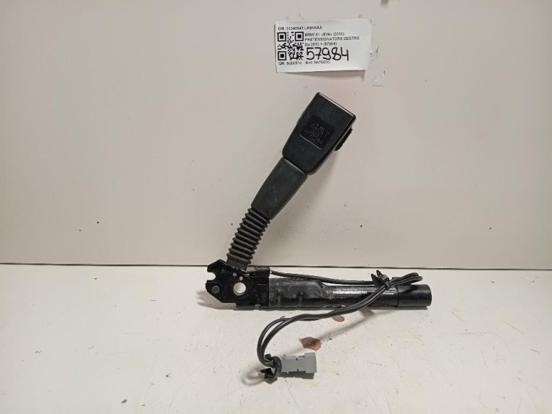 Pretensionatore Destro 33040941 Bmw X1 E84 2010