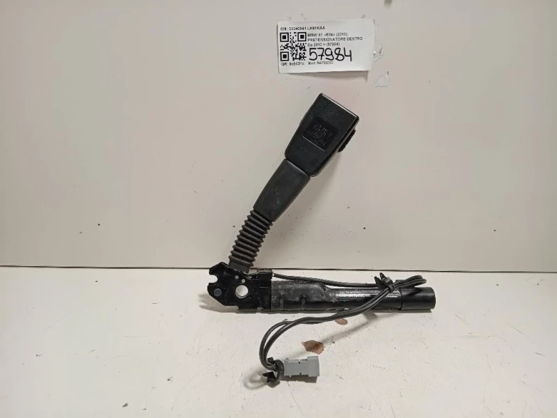 Pretensionatore Destro 33040941 Bmw X1 E84 2010
