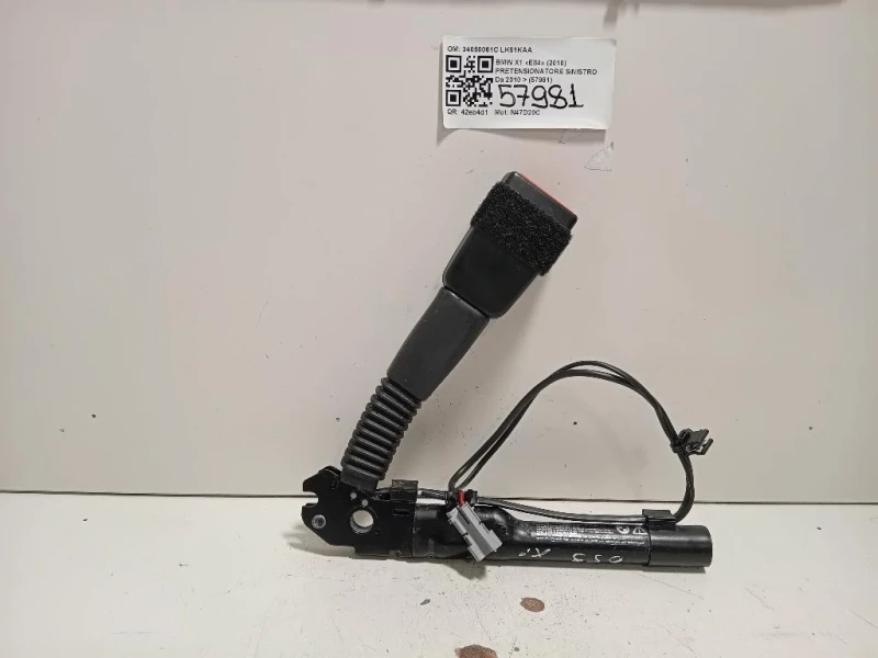 Pretensionatore Sinistro 33040940 Bmw X1 E84 2010
