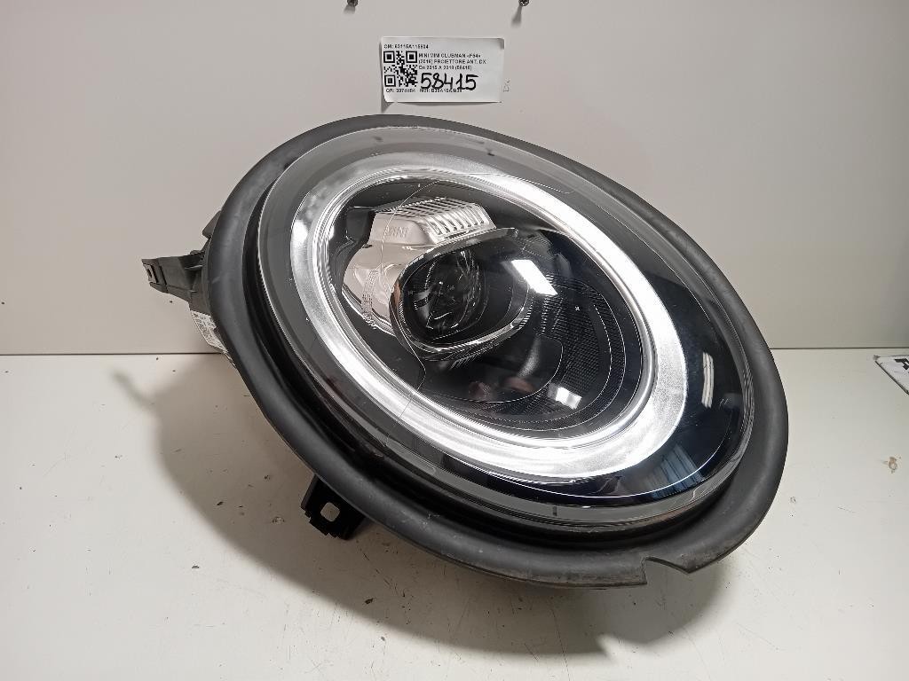 Proiettore ANT DX 63115A115804 Mini MINI Clubman F54 2016