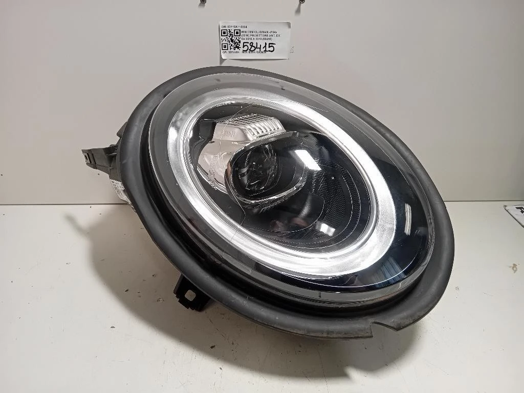 Proiettore ANT DX 63115A115804 Mini MINI Clubman F54 2016