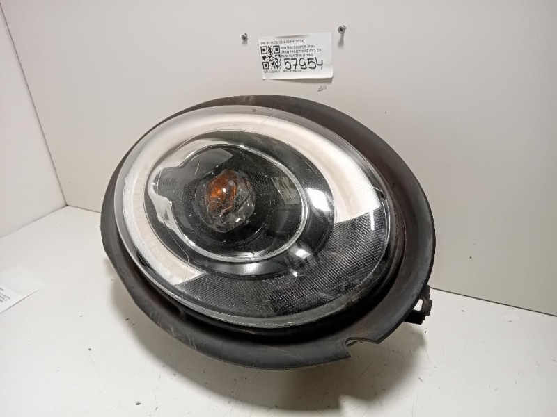 Proiettore ANT DX 63117472226 Mini MINI Cooper F56 2014