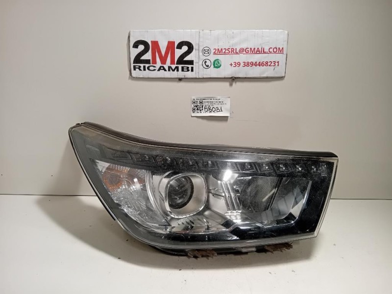 Proiettore ANT DX 8310235000 Ssangyong Tivoli 2015