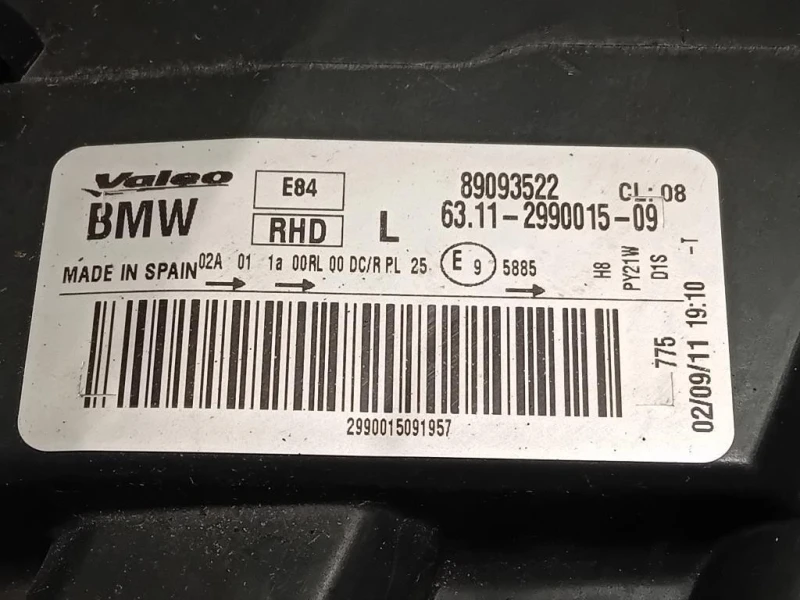 Proiettore ANT SX 6311-2990015 Bmw X1 E84 2010