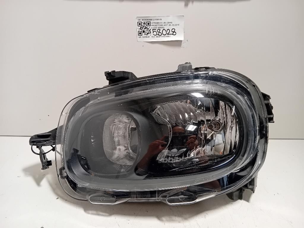 Proiettore ANT SX 9820060680 Citroen C3 III 2016