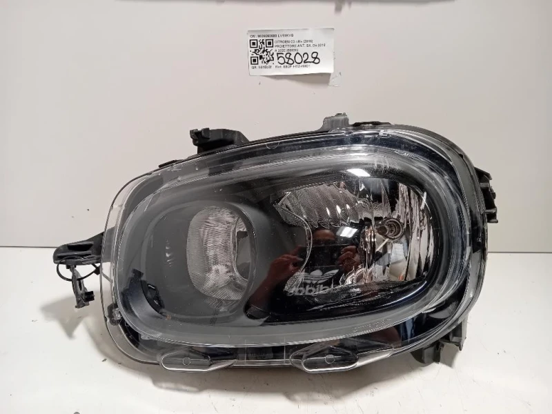Proiettore ANT SX 9820060680 Citroen C3 III 2016