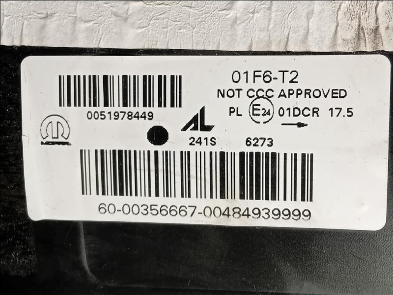 Proiettore ANT SX 52102186 Fiat 500X 2015