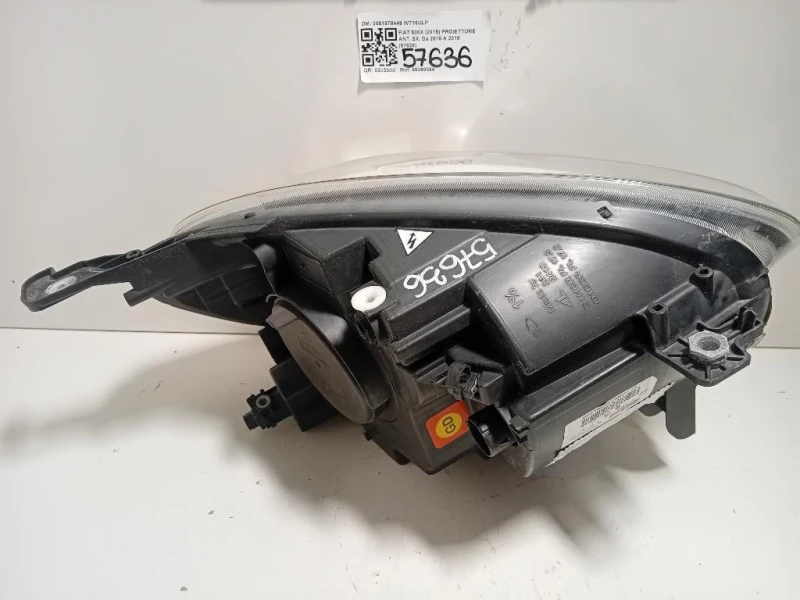 Proiettore ANT SX 52102186 Fiat 500X 2015